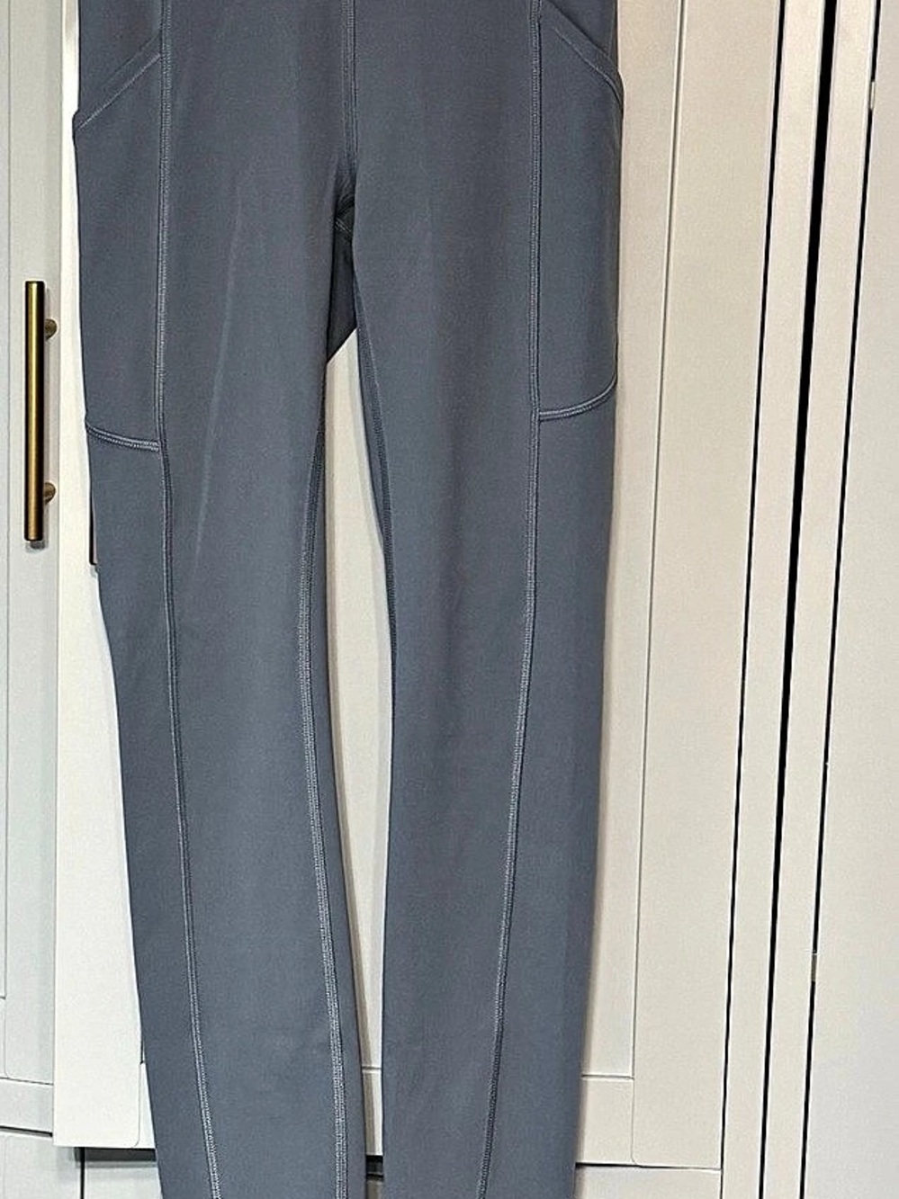 Lululemon Fast and Free High-Rise Tight Gray Leggings